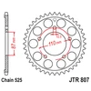 Jt Sprockets Galinė žvaigždė JTR807
