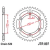 Jt Sprockets Galinė žvaigždė JTR897
