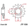 Jt Sprockets Priekinė žvaigždutė JTF1538