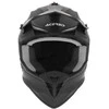 Krosinis šalmas ACERBIS LINEAR SOLID Juodas