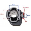 Maxtuned Cilindro komplektas KEEWAY / GENERIC / GIANTCO / CPI / SACHS AC 50cc / Ø50 / PIN Ø12
