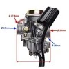 Maxtuned Karbiuratorius (įmaunamas) GY6 50 139QMB 4T