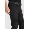 Vyriški džinsai PANDO MOTO KARLDO Slim-Fit Cordura Juodi