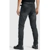 Vyriški džinsai PANDO MOTO ROBBY Slim-Fit Cordura® Juodi