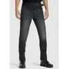 Vyriški džinsai PANDO MOTO ROBBY Slim-Fit Cordura® Juodi