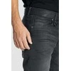 Vyriški džinsai PANDO MOTO ROBBY Slim-Fit Cordura® Juodi