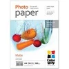 ColorWay Matte Photo Paper | 190 g/m² | A4
