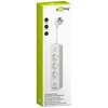 „Goobay“ | 41264 3 krypčių maitinimo lizdas su jungikliu ir USB | Lizdų kiekis: 3