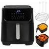 Gruzdintuvė Adler AD 6317 Air Fryer Oven, 12 programs, 5.5 L, Juodas
