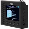 Kelioninė radija ADLER AD-1198 su laikrodžiu ir Bluetooth