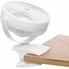 Ventiliatorius Adler Rechargeable Clip-on Desk Fan | AD 7342 | Table Fan | 5 W | Diameter 15.5 cm | Greičių skaičius 3 | Oscillation | Baltas