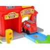 Jokomisiada Set of car garage with driveway FIRE BRIGADE + fire truck ZA5691