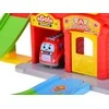 Jokomisiada Set of car garage with driveway FIRE BRIGADE + fire truck ZA5691