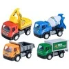 Automatinių statybinių automobilių rinkinys Tipper Crane