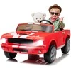 Jokomisiada Baterija-powered car for children SHELBY GT 350 classic TWO-SEATER PA0336