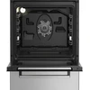 Viryklė BEKO Cooker | FSM52321DXDT | Hob type Gas | Oven type Electric | Stainless Steel | Plotis 50 cm | Grilling | Gylis 60 cm | 60 L