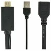 GEMBIRD A-HDMIM-DPF-01 aktyvus 4K HDMI į DisplayPort adapteris, juodas