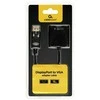 GEMBIRD AB-DPM-VGAF-02 Gembird adapter displayport 1.1->VGA, on cable, juodas, blister