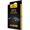 Gembird Cablexpert | USB ekrano adapteriai | A-USB3-HDMIVGA-01 | USB 3.0 A tipo | 0,15 m