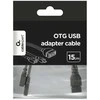 GEMBIRD A-OTG-AFBM-04 cable USB OTG AF to micro BM + micro BF 0.15 m