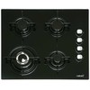 Kaitlentė CATA | Hob | CI 631 A/A 08041412 | Gas on glass | Number of burners/cooking zones 4 | Rotary knobs | Juodas