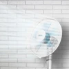 Ventiliatorius Cecotec EnergySilence 530 Power Connected | Stand Fan | 50 W | Diameter 40 cm | Greičių skaičius 3 | Oscillation | Remote control | Baltas