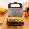Sumuštinių keptuvas Cecotec Sumuštinių keptuvė | Rock’nToast 4in1 | 1000 W | Lėkščių skaičius: 4 | Juodas
