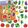 Dėlionė CzuCzu Puzzle for pairs Fruits ir daržovės step 4 19 puzzles 18m+ ZA5546