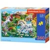 Castorland Dėlionė 260 vnt. - Vienaragių sodas