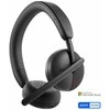 Dell | Ant ausų uždedamos Ausinės | WL3024 | Su mikrofonu | Belaidės | Juodas