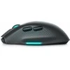 Dell | Pelė žaidimams | AW620M | su laidu/Wireless | USB-A | Dark Side of the Moon