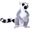 Beppe pliušinis lemūras iš Madagaskaro, didelis, sėdintis, 27 cm, 14159