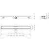 Hydroland Dušo latakas Sleek 50cm