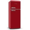 ETA | Šaldytuvas | ETA253490030E Storio retro | Energy efficiency class E | Free standing | Double Door | Height 148.2 cm | Šaldytuvas net capacity 170 L | Šaldiklis net capacity 45 L | 44 dB | Raudona
