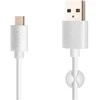 Fixed Ištaisyta | Duomenų ir įkrovimo kabelis su USB/USB-C jungtimis | Baltas