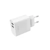 Fixed Fiksuotas | Dvigubas USB kelioninis 17 W įkroviklis ir USB/USB-C laidas | FIXC17N-2UC-WH | N/A