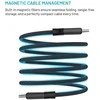 Fixed Fiksuotas | Magnetinis pintas laidas USB-C/USB-C, USB 2.0, pilkas | FIXDBM-CC2-GR