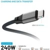Fixed Fiksuotas | Magnetinis pintas laidas USB-C/USB-C, USB 2.0, pilkas | FIXDBM-CC2-GR