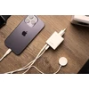 Fixed Fiksuotas Mini USB-C/USB kelioninis įkroviklis 45W | FIXC45M-CU-WH