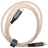 Fixed Fiksuotas USB-C/USB-C su PD palaikymu, 1,2 m, 60 W, „Rainbow“