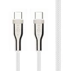 Fixed Ištaisyta Ištaisyta | Pintas kabelis USB-C/USB-C, 2m, 100W | FIXDB-CC2-WH