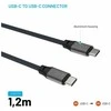 Fixed | Magnetinis pintas laidas USB-C/USB-C, USB 2.0, pilkas | FIXDBM-CC12-GR