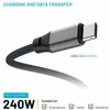 Fixed | Magnetinis pintas laidas USB-C/USB-C, USB 2.0, pilkas | FIXDBM-CC12-GR