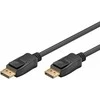 DisplayPort kabelis su fiksavimo mygtukais