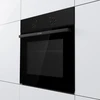 Gorenje orkaitė | BO6615E01B | 60 l | Elektrinė | Emalio valymas | Patraukiami mygtukai | Aukštis 59,5 cm | Plotis 59,5 cm | Juodas