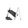 Hailo L100 TopLine 8050-807 Step Ladder Aliuminio, Juodas | Ladder