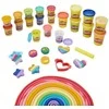 Hasbro Glitter Play-Doh 21 Colors + FeMki ZA5120
