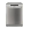 INDESIT Indaplovė | D2F HD624 AS | Free standing | Plotis 60 cm | Number of place settings 14 | Number of programs 9 | Energy efficiency class E | Ekranas | Sidabrinis