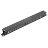 LANBERG AK-1201-B cable management panel type A 19 1U juodas