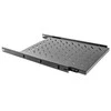 LANBERG AK-1011-B fiksuota stumdoma lentyna 19 colių 1U/465x750mm max keliamoji galia iki 15kg juodas